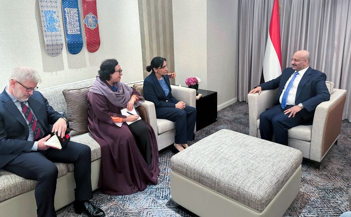 نائب رئيس الجمهورية يجدد التأكيد على دعم الجهود الدولية والأشقاء لتحقيق السلام في اليمن